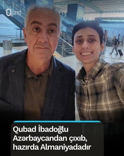 Ellada00748796's tweet photo. QUBAD İBADOĞLU ALMANİYADA 

Dərd ortağı dostlarım , tale bizi bir tərəfdən ağlatsa da , digər tərəfdən sevindirdi. Hamınızın dəyər verdiyi beynəlxalq səviyyəli iqtisadçı alim Qubad İbadoğlu bu gün müalicə almaq üçün Almaniyaya uçub. O , artıq Almaniyadadır. https://t.co/BcuJsaTFEH