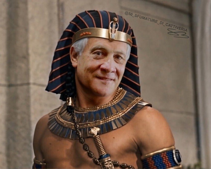 StefanoBusani's tweet photo. Fanfarone d'Egitto
#Tajani https://t.co/wjIh3m0SUY