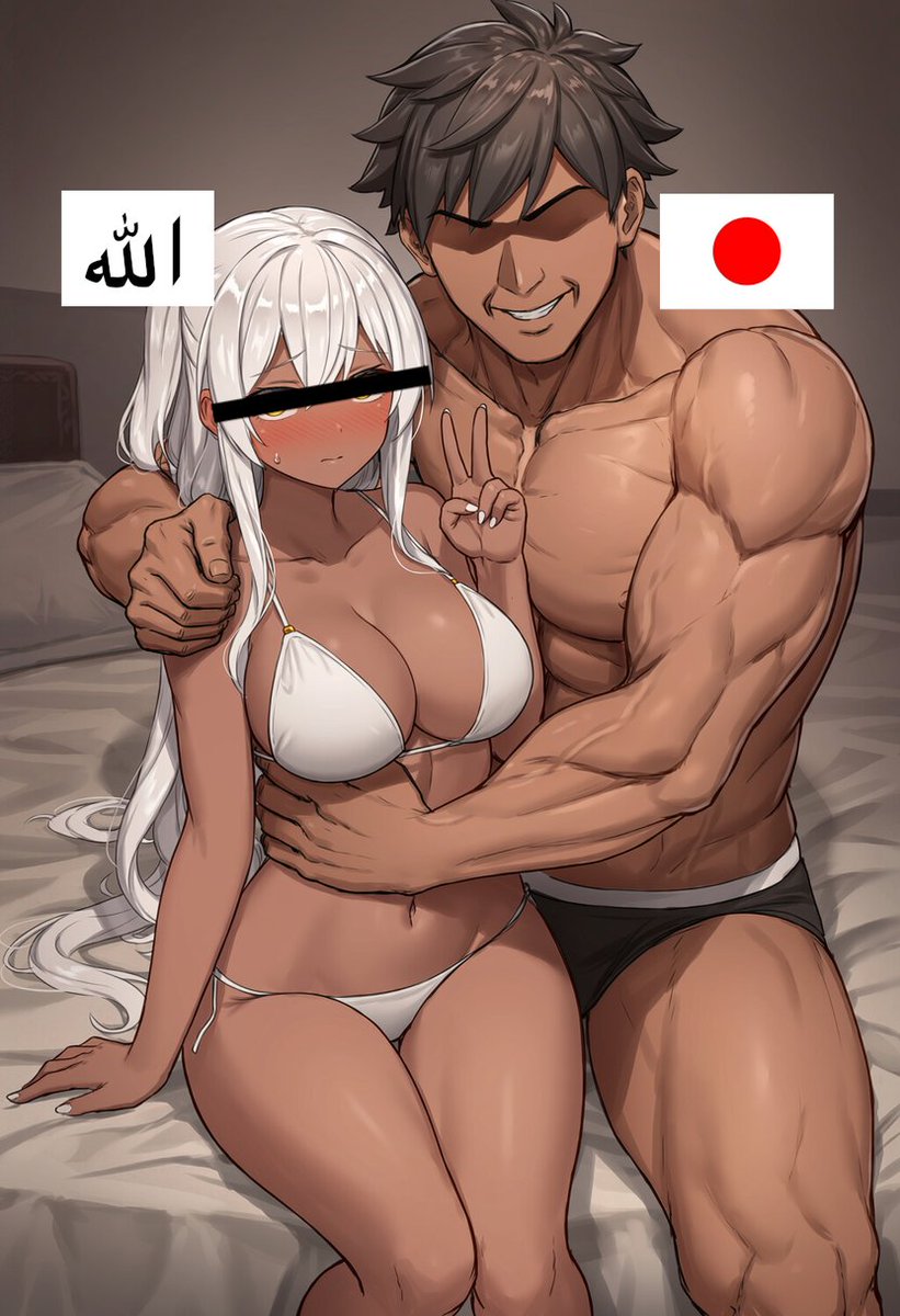 aaaaaaadbo's tweet photo. #イスラム教 
#Allah
#ntr 
いぇーいイスラム教徒の皆見ってるー？
いまお前らの大事なアッラーは���本人のセフレになってるよー？
ييييي، هل تشاهدونني أيها المسلمون؟
إن الله الذي تعزونه قد أصبح الآن عشيقًا لرجل ياباني! https://t.co/iuHYXex5LS