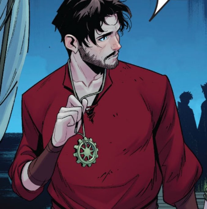 bestofironman's tweet photo. anthony stark in realmguard infinity comic (2026) #6 https://t.co/Os9mVS1G6r