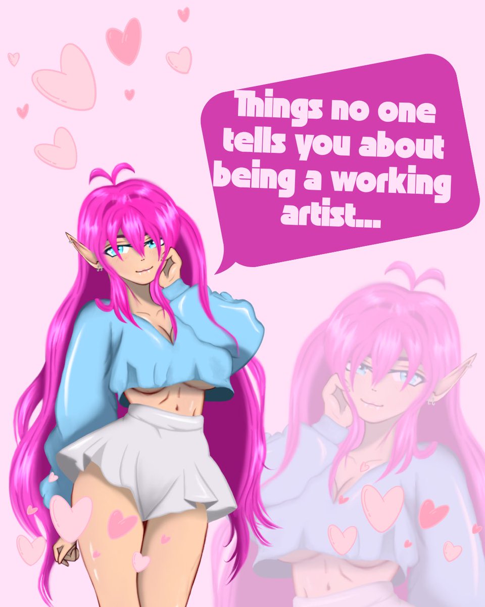 artsbyang3l's tweet photo. Are you an artist with a full time job? How do you cope? Tell me about it in the comments⬇️

#artiststruggles #relateable #burnoutprevention #artistproblems https://t.co/IcJC0xxfJR