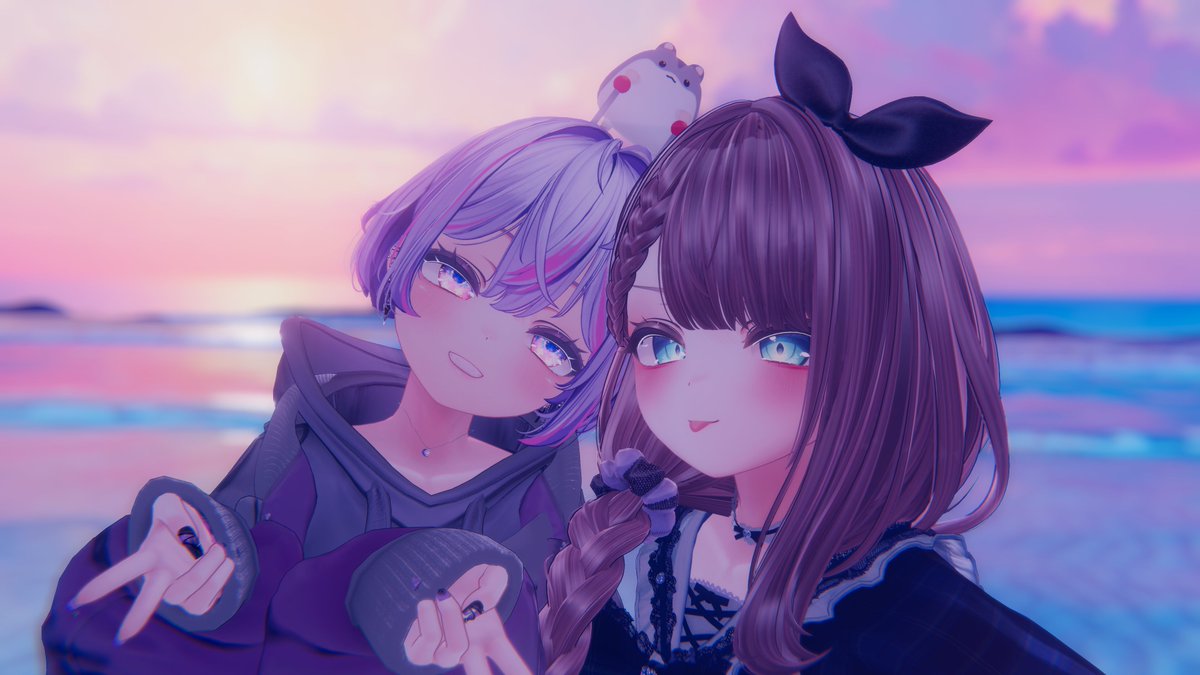 shinok_VRchat's tweet photo. ハムさん！
マヌカ同士で！ https://t.co/fN9rCXgCTk
