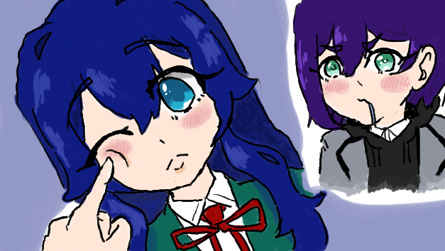 picecake12s's tweet photo. リクエストありがとうございました！
アニメ初期の推しが静だってので描けてうれしい
＃100カノファンアート https://t.co/sRFbE4pqLb