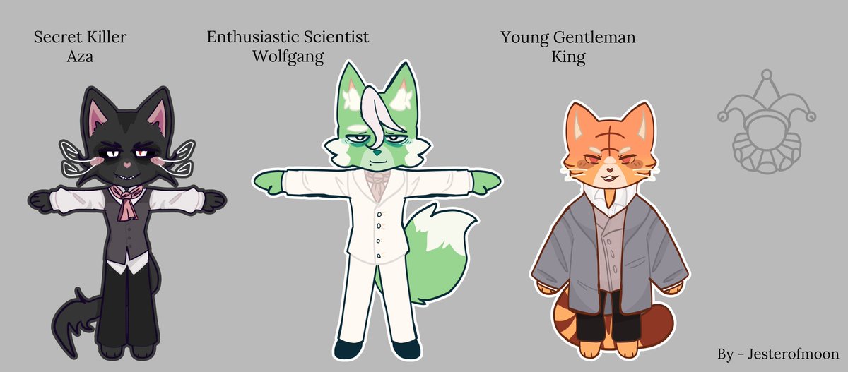 Jesterofmoon's tweet photo. #AnomalyCafe

J&amp;H inspired skins full concept! I don't know i went too far in this one🤍🖤 https://t.co/Hem3kHTR2N