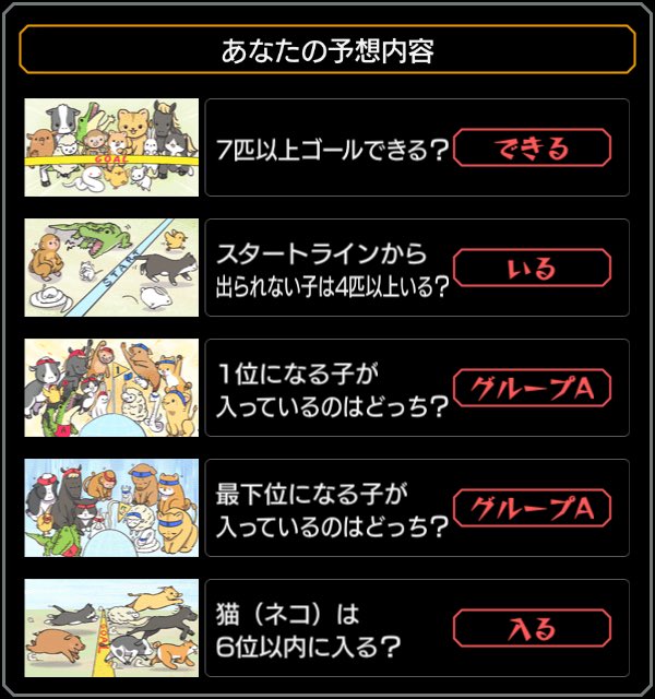 Chahahnn's tweet photo. 十三支の動物たちが挑むレース、みんなはどう予想した？

#モンスト
#オーブバックチャレンジ https://t.co/6SWRRCeFnM