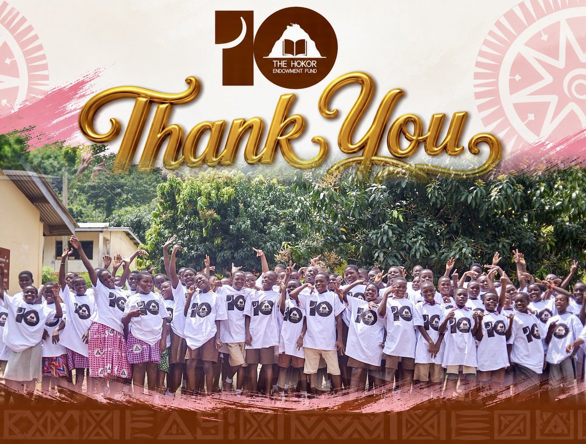 HokorFund's tweet photo. THANK YOU! ❤️✨

HEF @ 10 would not have been possible without the incredible people who showed up, gave generously, volunteered their time, and believed in the vision.

Thank you for being part of the HEF family.

#HEFAt10 #TheHokorEndowmentFund #WeAreTheChange #TodayForTomorrow https://t.co/sLhXidQiDk