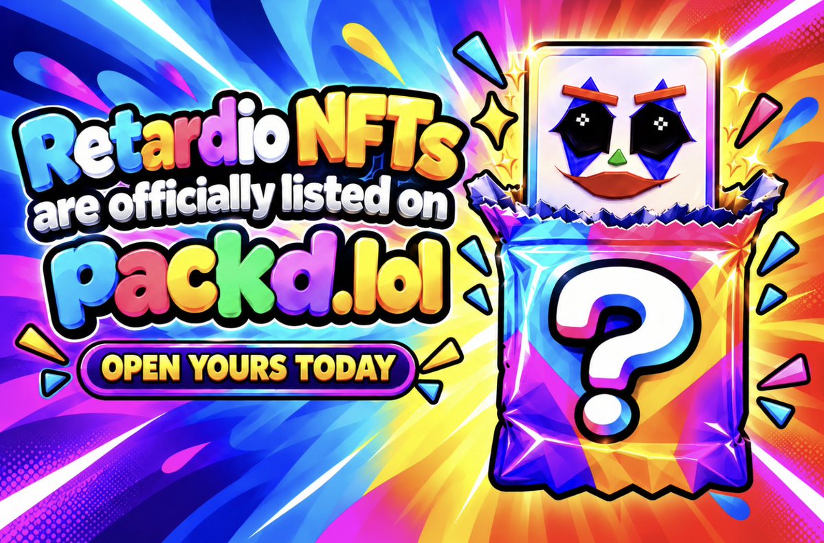 PACKDsol's tweet photo. Retardio NFT's are officially listed on https://t.co/pjfo9neUVb https://t.co/orUVqG0Qg7