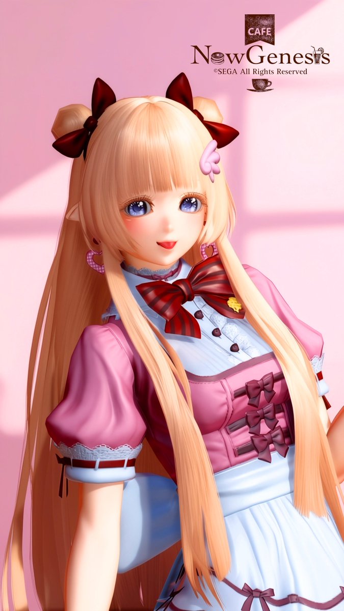 hime_himepurin's tweet photo. おかえりなさいませっ🩷໒꒱
メンテが終わるまでゆっくりして行ってねꕀ⋆☕🍰
#PSO2NGS_SS #Leork
#メンテの日なのでssを貼る https://t.co/RJLRKRmx8P