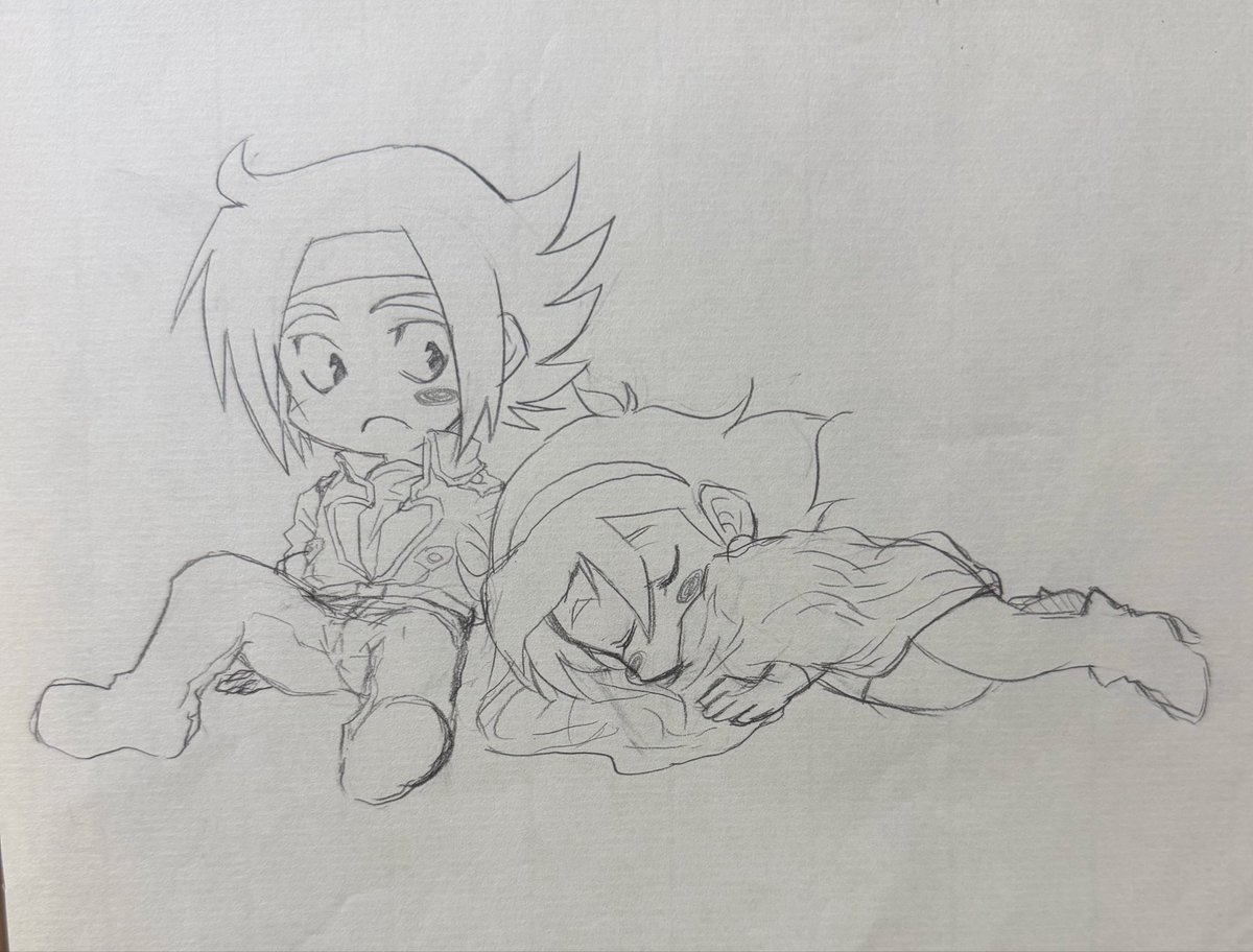 tomato_841gg's tweet photo. 昔のドモレイ　２０年程前、高校の時に描いた
今と趣向が変わっていない　マントとか（笑
他にも少し見つかったので、羞恥心に勝てれば比較絵も出すか......？？ https://t.co/SmlfF5gvWE