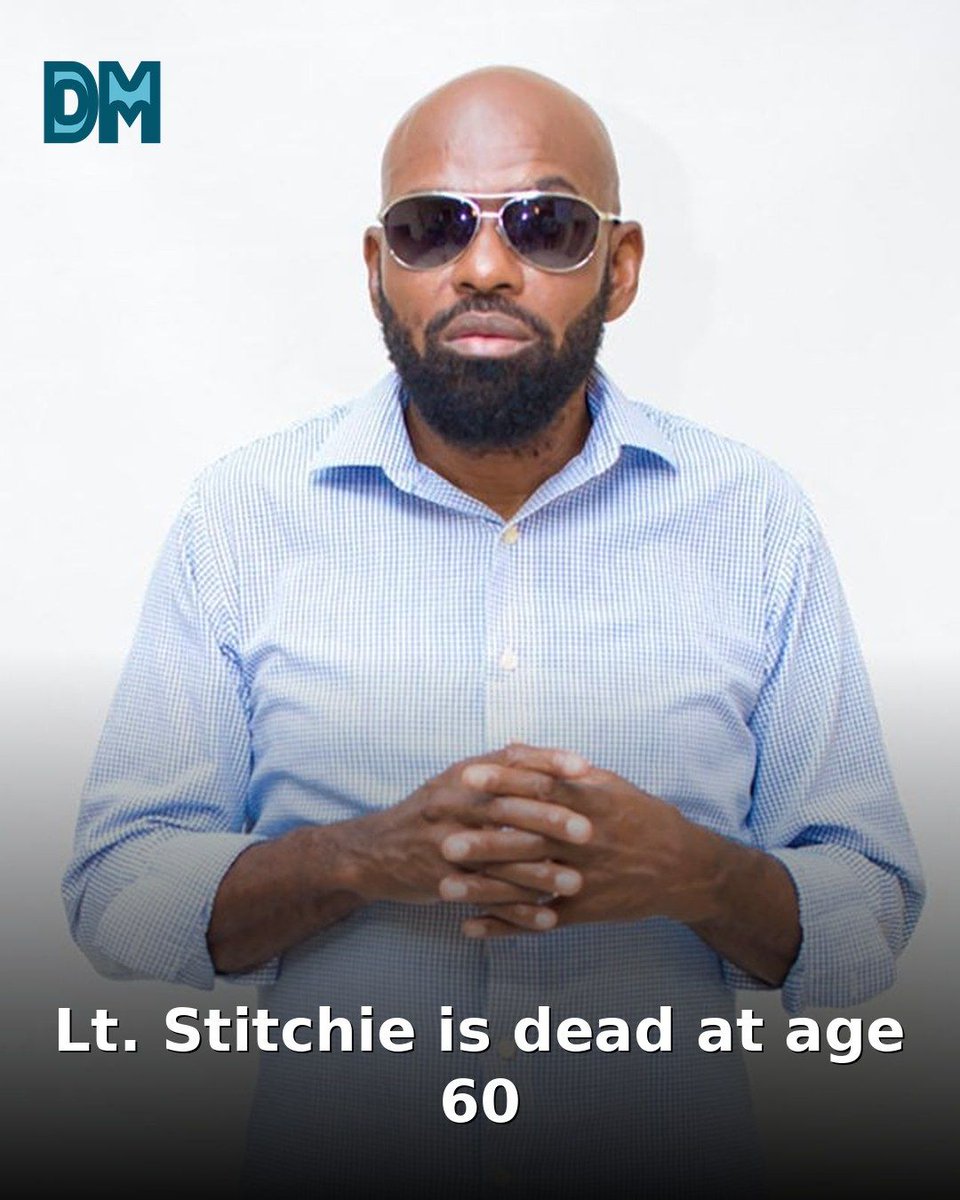 dancehallmag's tweet photo. Lt. Stitchie, the teacher who became one of dancehall's most distinctive voices before turning to gospel, has died at 60.
#DancehallMag #LtStitchie
https://t.co/nD4iFbk7Qf https://t.co/KhZE9qJZCI