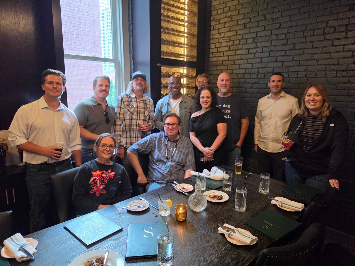 Netwrix's tweet photo. Thanks to the GrrCon organizers for putting together a solid few days of straight talk on identity, data security, and where AI is changing the risk conversation.

Thanks also to Guidepoint Security and SynerComm for hosting the Happy Hours, good spaces for the kind of conversations that don't happen on a show floor.

Thanks to our team on the ground this week: Joanna L., Michael J. Annechino, and Jeffrey Forsyth.

#Netwrix #GrrCon