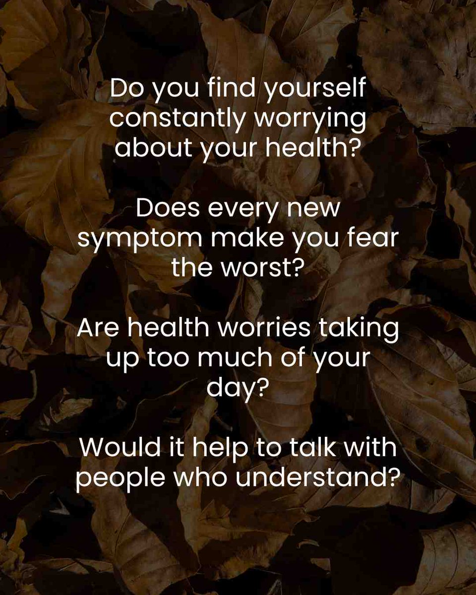 AnxietyUK's tweet photo. 🩺 Worried about your health? Join our free Health Anxiety Support Group: a welcoming, member-only space led by staff with lived experience. Places are limited—book now 💛 https://t.co/mDML9W5Cw6 https://t.co/qM8n4gpNsp