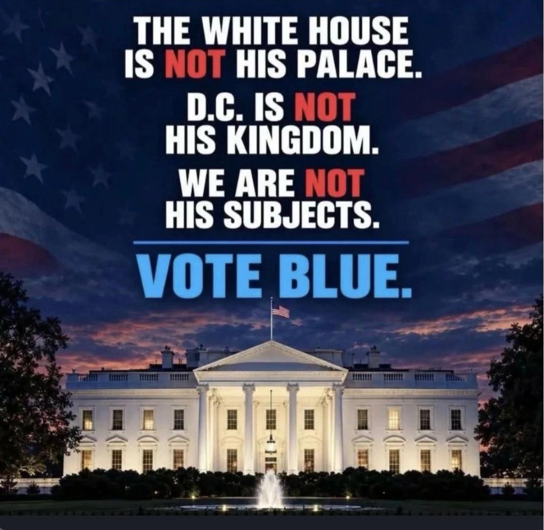 TheDemCoalition's tweet photo. On October 17th, tell Trump "No Kings!"

Find an event in your community here: https://t.co/bwdW25hsVc

#FlipCongressBlue https://t.co/1cpgcWf0pK