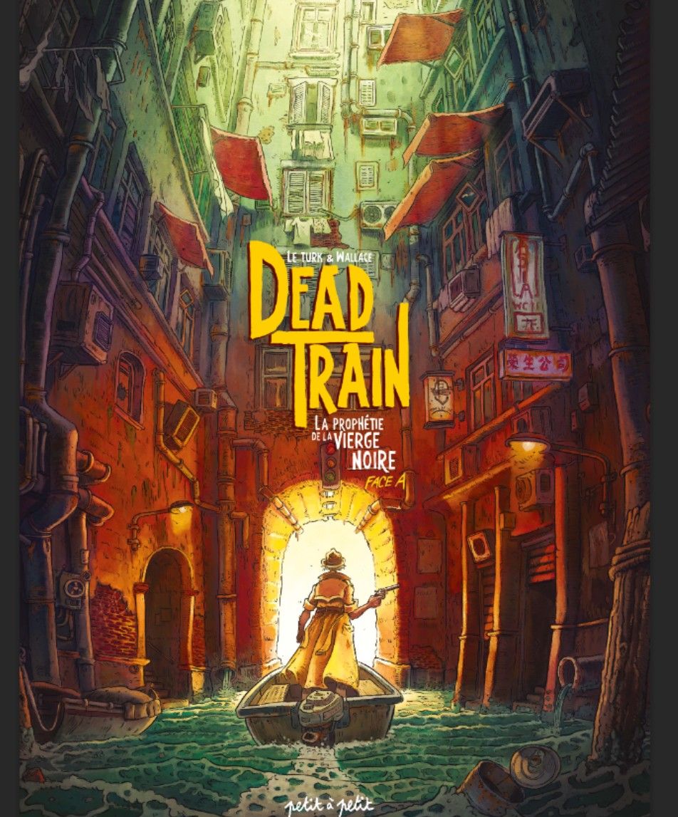 ActuSF's tweet photo. Embarquez dans Dead Train, une des excellentes BD de la rentrée !
Interview des auteurs dans cette ville rétrofuturiste !
#deadtrain #sciencefiction #retrofutur #Bandedessinee #BD https://t.co/M1VBu1eDE8