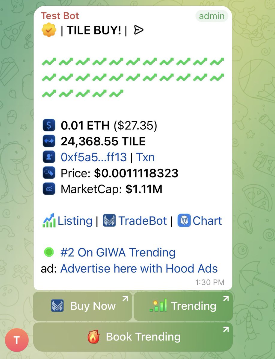 StableAIx's tweet photo. STABLE AI BUYBOT IS LIVE ON GIWA TESTNET ⚡️

Stable AI’s BuyBot is already working with tokens launched through the GIWA testnet launchpads:

🔹 JAKDU Pump
🔹 GIWA Gasok

We’re already testing the tooling on real testnet launches and building ahead of mainnet.

Stable AI × GIWA https://t.co/bmSTBoUaKJ
