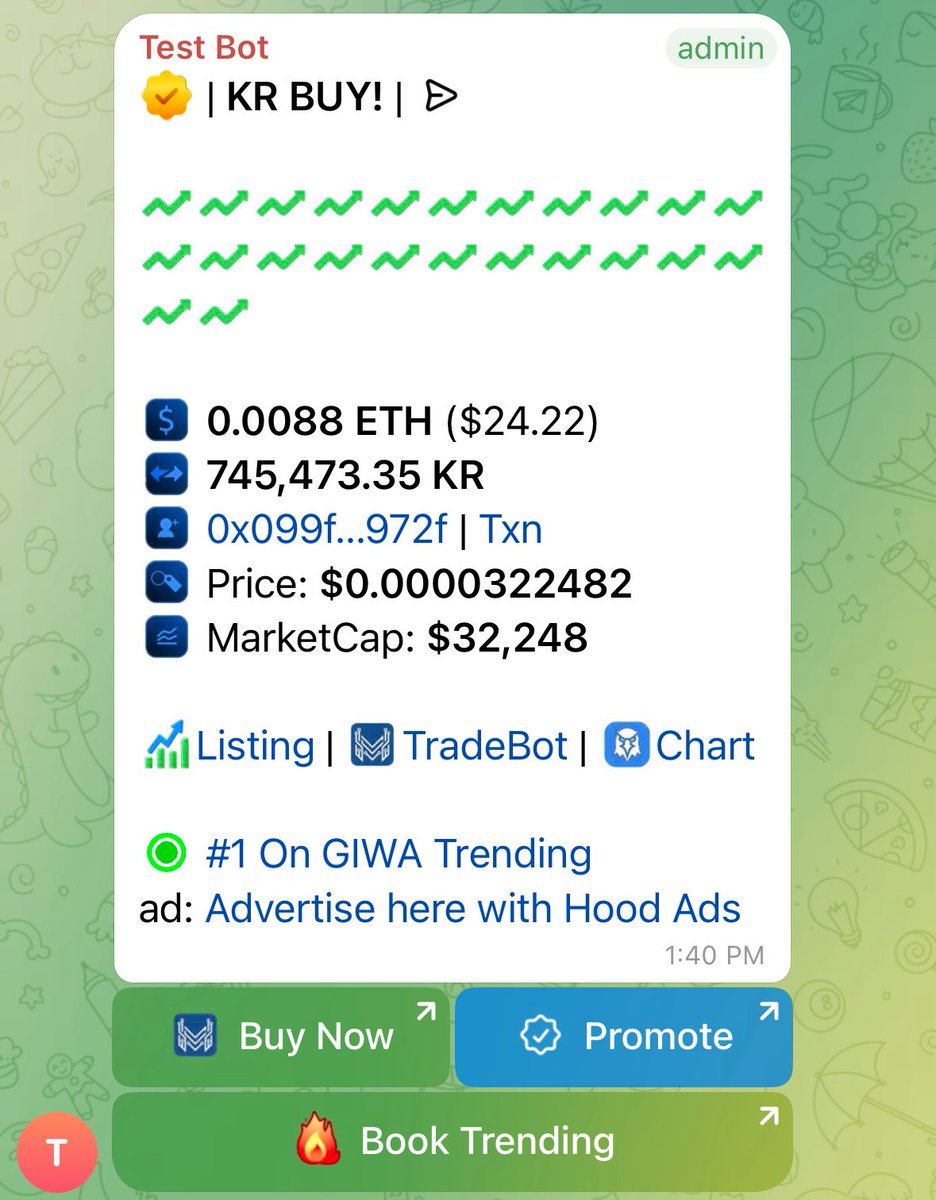 StableAIx's tweet photo. STABLE AI BUYBOT IS LIVE ON GIWA TESTNET ⚡️

Stable AI’s BuyBot is already working with tokens launched through the GIWA testnet launchpads:

🔹 JAKDU Pump
🔹 GIWA Gasok

We’re already testing the tooling on real testnet launches and building ahead of mainnet.

Stable AI × GIWA https://t.co/bmSTBoUaKJ