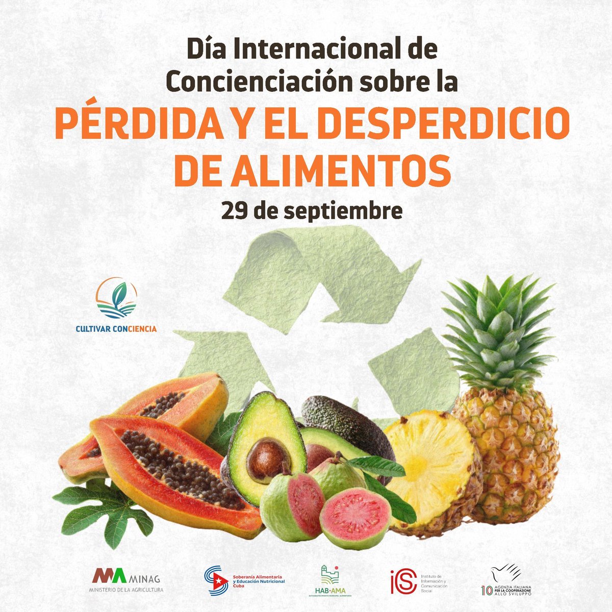 PorcinoGru62876's tweet photo. La pérdida y el desperdicio de alimentos intensifican el cambio climático y afectan al medio ambiente y a la seguridad alimentaria. 
Promover la educación y la sensibilización en torno a este desafío fortalece la sostenibilidad y genera beneficios ambientales. https://t.co/2zERuxQA73
