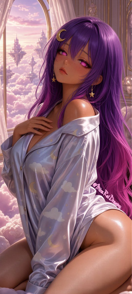 MiraReiDreams's tweet photo. 𝑫𝒓𝒆𝒂𝒎. 𝑨𝒅𝒐𝒓𝒆. 𝑶𝒃𝒆𝒚. 💭☁️💫
Good morning.
Mommy’s still sleepy.
Don’t make me work for it.
Send tribute so I can stay in bed looking like this 😴💜

2DFD | Findom https://t.co/IZpPcB7xmN