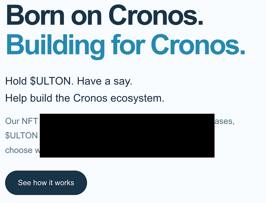 ultonofficial's tweet photo. We will drop more information on $ULTON utility soon. We are here to bring some energy to the @CronosNetwork ecosystem 💎💎💎 #crofam https://t.co/SzugpOEvGO