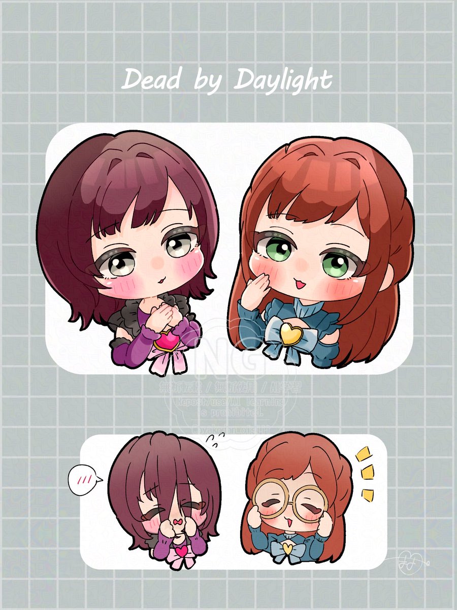 oyakodon_oisiii's tweet photo. セーブル&amp;ミカエラ

#dbdfanart
#まよよんアート https://t.co/bA3YpEATqs