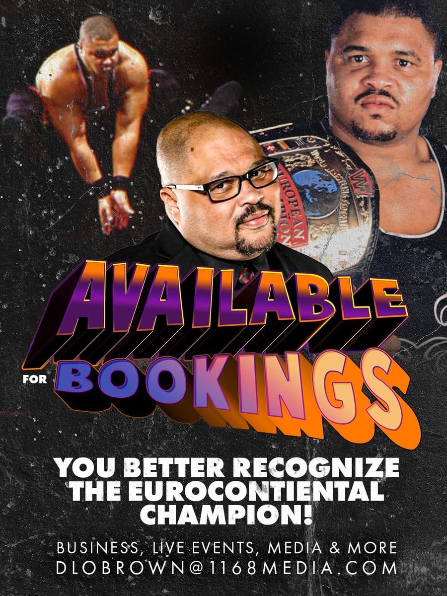 dlobrown75's tweet photo. Available for bookings, live events, seminars, meet &amp; greets, podcasts &amp; more! #Recognize ✨

Contact me at dlobrown@1168media.com https://t.co/e8qKVDSWUI