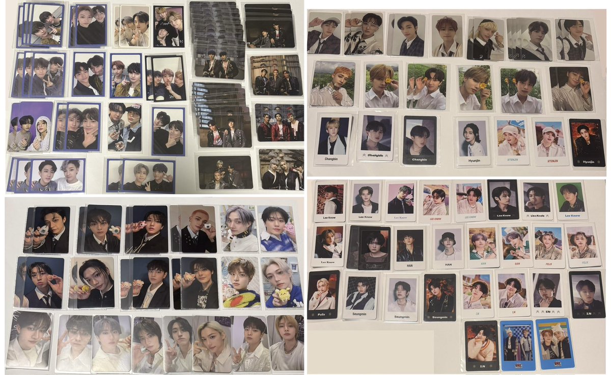 Lklk595904's tweet photo. スキズ straykids ペンミ 封入 交換 トレカ skzoo popup 過去 md this that カムバ runit グッズ

【求】リノヒョンジン(🐥🦊)画像4枚目最優先or買取

【譲】チャンビン

郵送📮他ポストとまとめて大歓迎◎
比率違い、過去のグッズやトレカ等なんでも検討しますので、お気軽にお声がけください🙇🏻‍♀️ https://t.co/zPD63rubPz