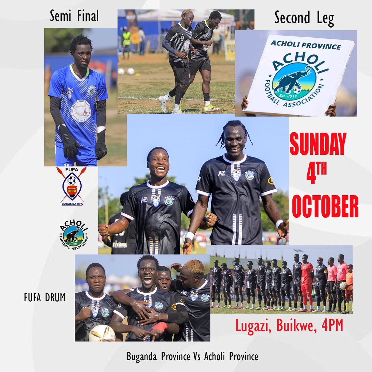 AcholiProvince's tweet photo. Next up: A trip to the central region to take on Buganda province
#BUGACH
#Kodipalyec https://t.co/vXaXczxmYv