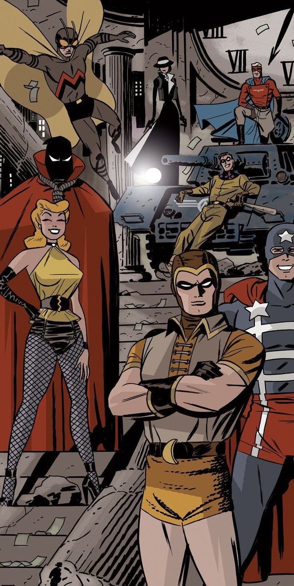 postcrisisKal's tweet photo. Though I don’t necessarily have a definitive top 5 artists in comics, Darwyn Cooke will always be one of my favorites of time https://t.co/D0vbP0GaYq