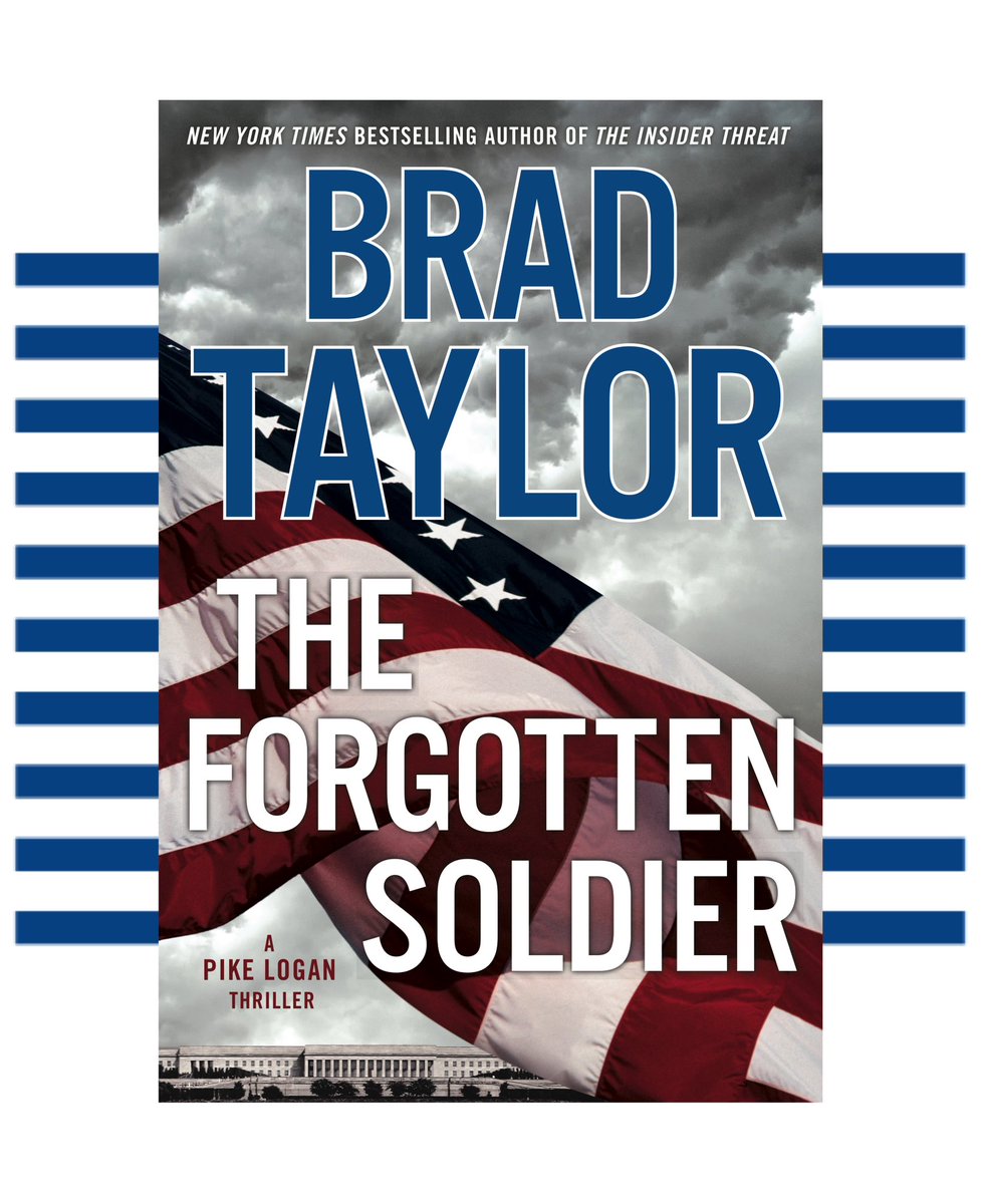 BradTaylorBooks's tweet photo. DEAL ALERT! The eBook of my 9th novel, THE FORGOTTEN SOLDIER, is just $2.99.
 
#ebook #taskforce #theforgottensoldier #pikelogan #thriller  #bradtaylor https://t.co/M6yDXK46gv