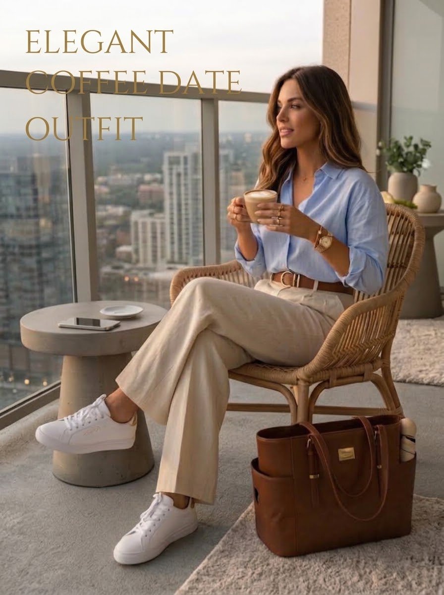 NILONewLife's tweet photo. Happy National Coffee Day! ☕✨ Good Tuesday everyone! 
Kicking off the day with a perfect coffee date.🤍 

Total Tuesdayvibes &amp; Tuesdaymotivation here!

How's your TuesdayFeeling? Tell me in the comments!👇

#LookOfTheDay #NationalCoffeeDay #Tuesdayvibes #CoffeeDate https://t.co/VUKcb4A6OF