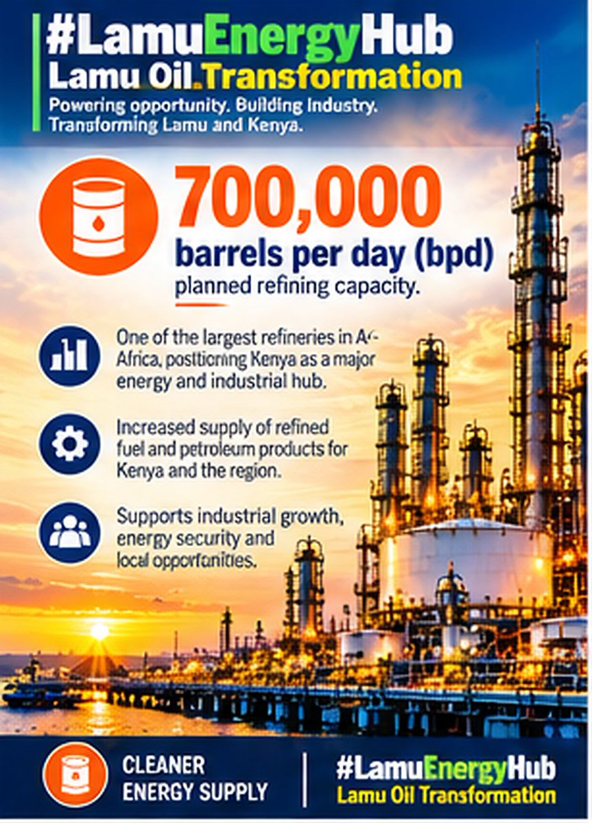DEwgner74381's tweet photo. Early warning systems can alert communities to pollution incidents quickly Lamu Oil Transformation #LamuEnergyHub https://t.co/b0IVryoFmO