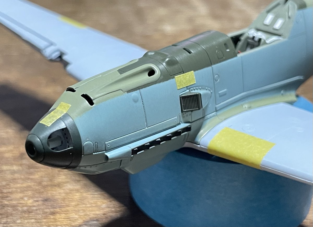 nrc46477's tweet photo. ニチモ1/48一式戦は完成間近なので、お次はエアフィックス1/48エミールくんだな。 https://t.co/uBKSuFvTvM