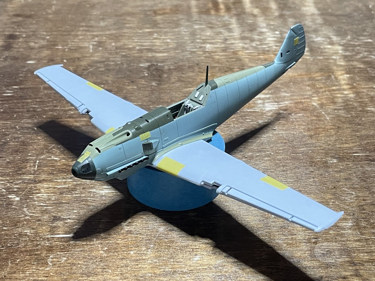 nrc46477's tweet photo. ニチモ1/48一式戦は完成間近なので、お次はエアフィックス1/48エミールくんだな。 https://t.co/uBKSuFvTvM