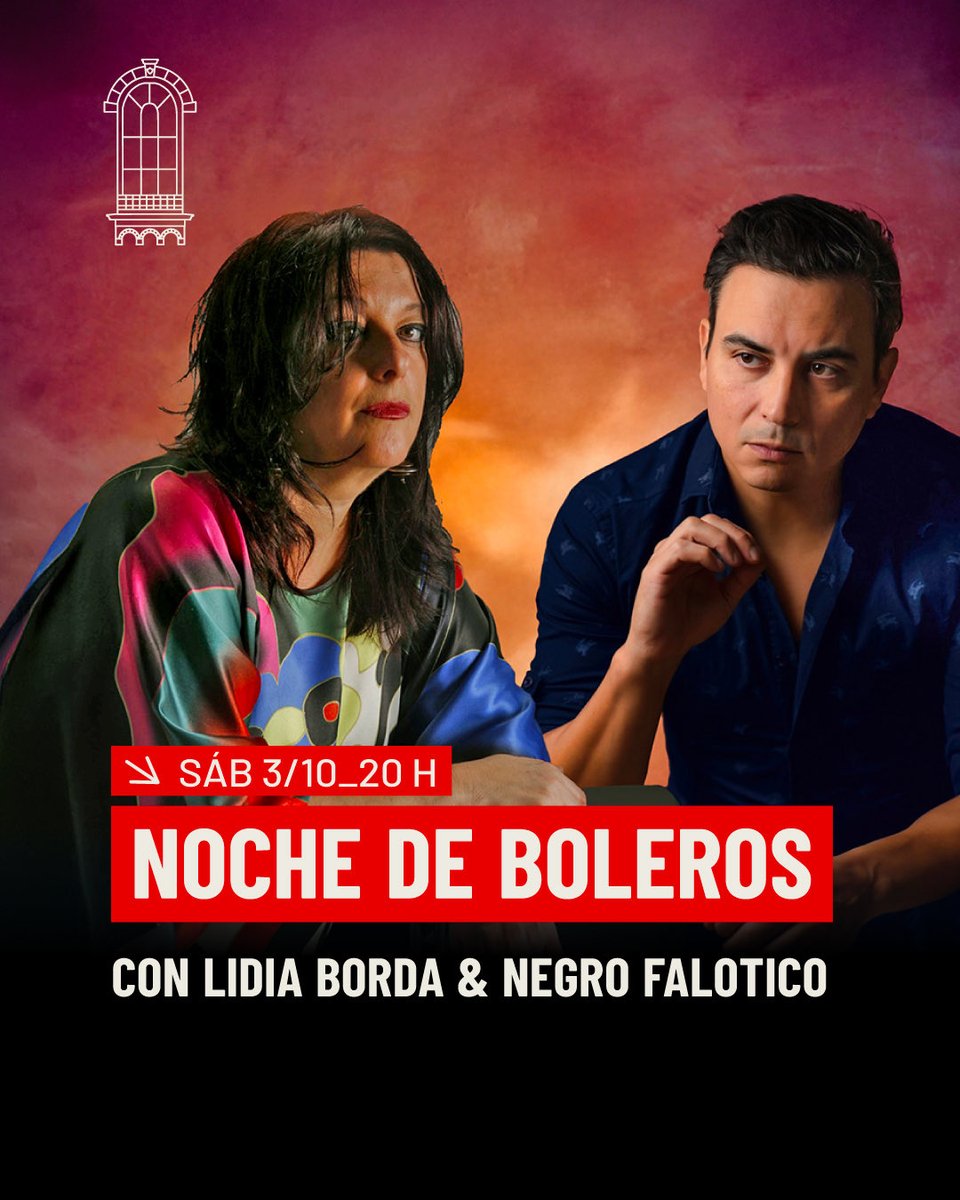 UsinadelArte's tweet photo. Una noche para cantar a Manzanero 

El sábado 3 de octubre a las 20 h, Lidia Borda y el “Negro” Falotico llegan al Auditorio para presentar “Noche de boleros”, un homenaje a uno de los grandes compositores de la canción romántica en español. https://t.co/dQiU98PH3a