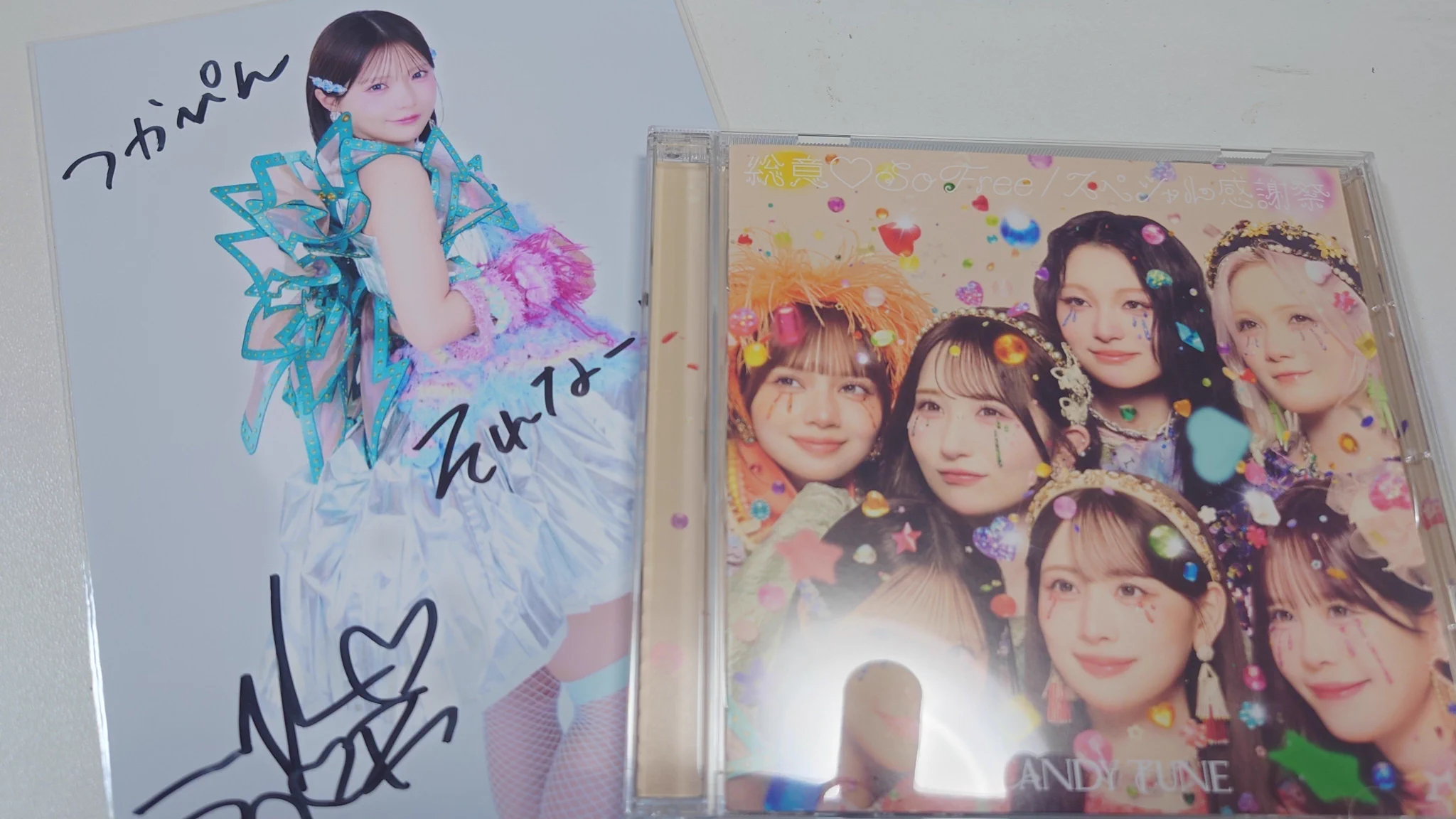 つかぴん в X: „福山梨乃さんのサイン入りブロマイドと共に届いた