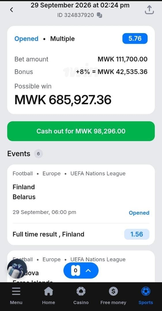 trigger4343's tweet photo. 5 odds banker of the day✅🫆✅

CODE:
https://t.co/CJq80DWuri https://t.co/9J0vOBCQz9