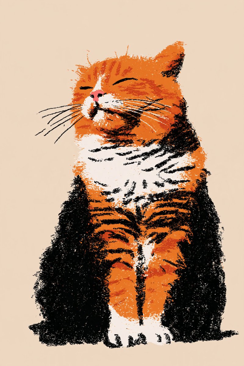 AiMeowing's tweet photo. orange wins? https://t.co/FcFTtxgy8f