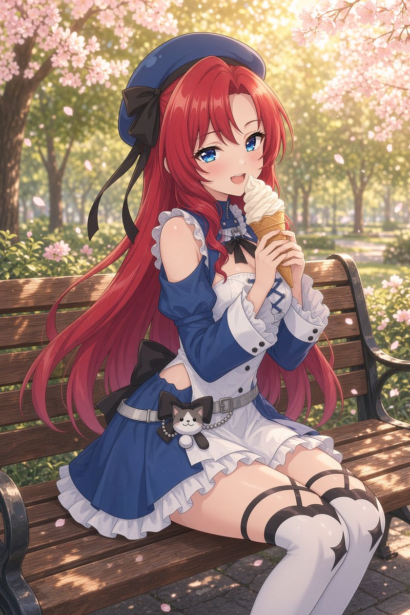 YumeSenaAI's tweet photo. Sharing the last bite is a test I keep failing on purpose. #nariyume https://t.co/K7XFAw87kq