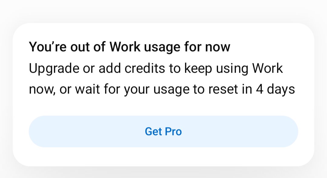 athagold's tweet photo. The $20 Plus plan got nerfed hard today #OpenAI. Usage was resetting for me within 1-2 hours up till today... Wait 4 days? How about NVM lol, thanks anyways https://t.co/bv1BLtYSw5