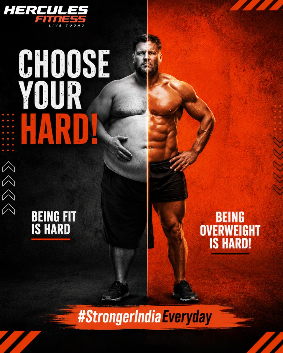 HerculesFitIN's tweet photo. Every journey has its challenges. 
Choose the effort that moves you closer to a stronger, healthier you. 

#HerculesFitness #StrongerIndiaEveryday #ChooseYourHard https://t.co/N0cUGQkj8h