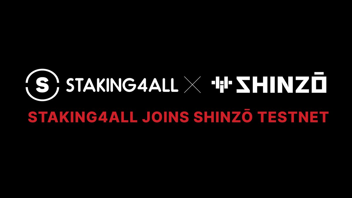 shinzonetwork's tweet photo. 1/ We are excited to announce that @Staking4All is now operating as a Host on Shinzō testnet.

Generators prove the data. Hosts carry it forward.

Staking4All is now one of them. https://t.co/CZXlrFz6VO