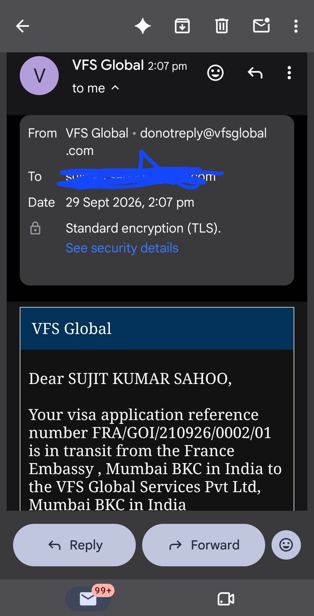 SujitKuSahoo's tweet photo. Why is passport not posted to my address today since 3pm! I lost 1 day with anxiety.l of awaiting my travel!
@vfsglobalcare https://t.co/jWoQ0w7b8y