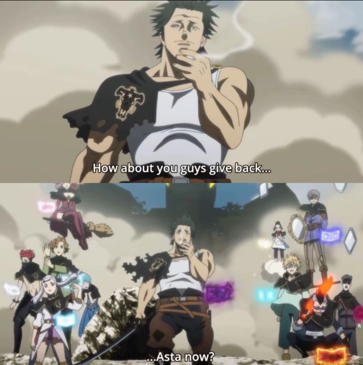 GideonJephthah1's tweet photo. Hardest line in Black Clover>>> https://t.co/5tyX9mKxvN