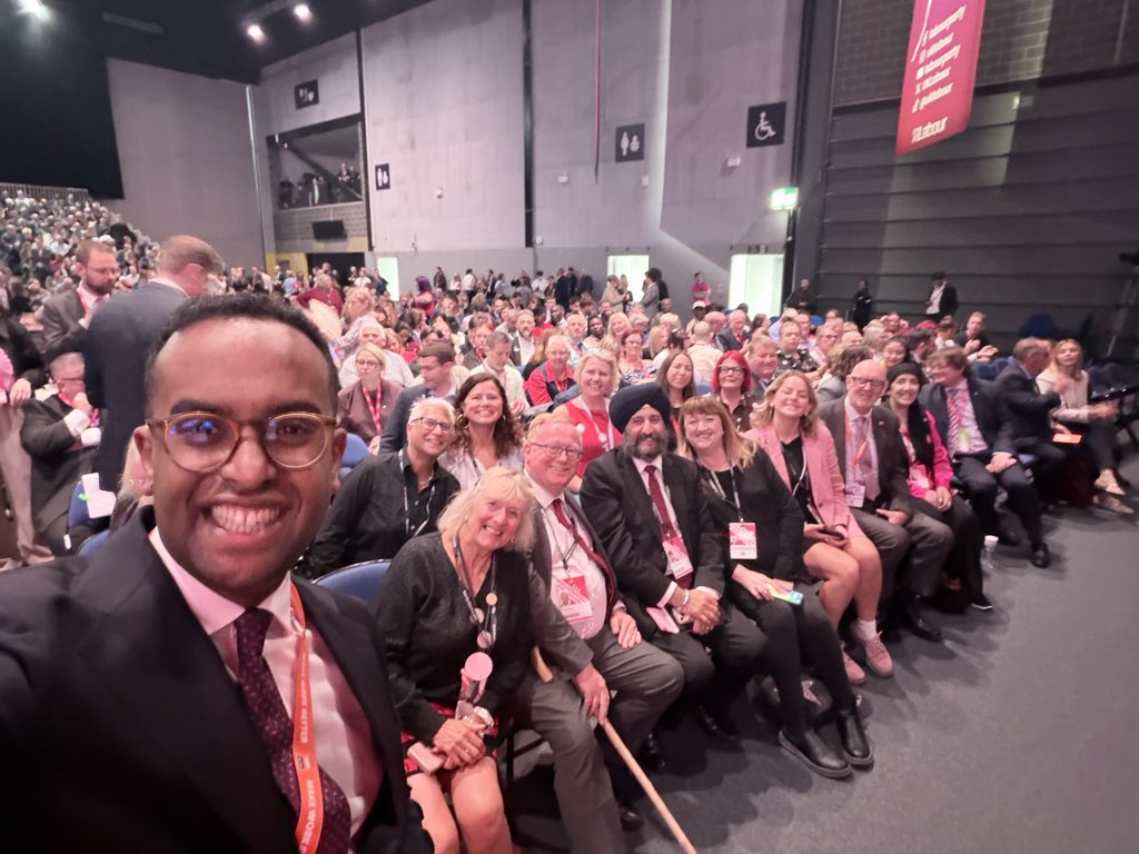 AbdiDuale_'s tweet photo. We are ready for @andyburnham’s first conference speech. https://t.co/kqf69ftaAB