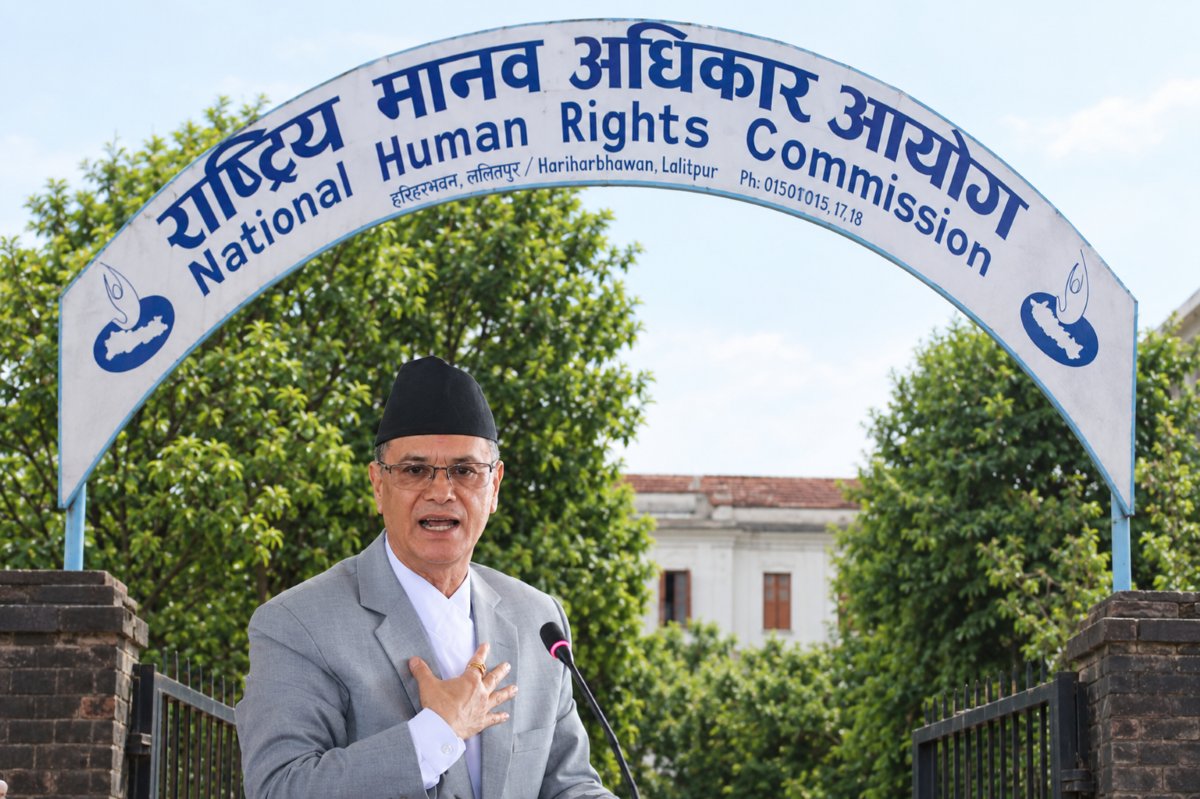 PrinceSajnani's tweet photo. This is a troubling development in #Nepal.
“Security” cannot become a blanket excuse for the #BalenShah govt to bypass due process.

When even the NHRC is denied access to a former Chief Justice, Nepal’s constitutional safeguards demand serious scrutiny. @NirmalPrasai5 https://t.co/FLnrYQ3qka