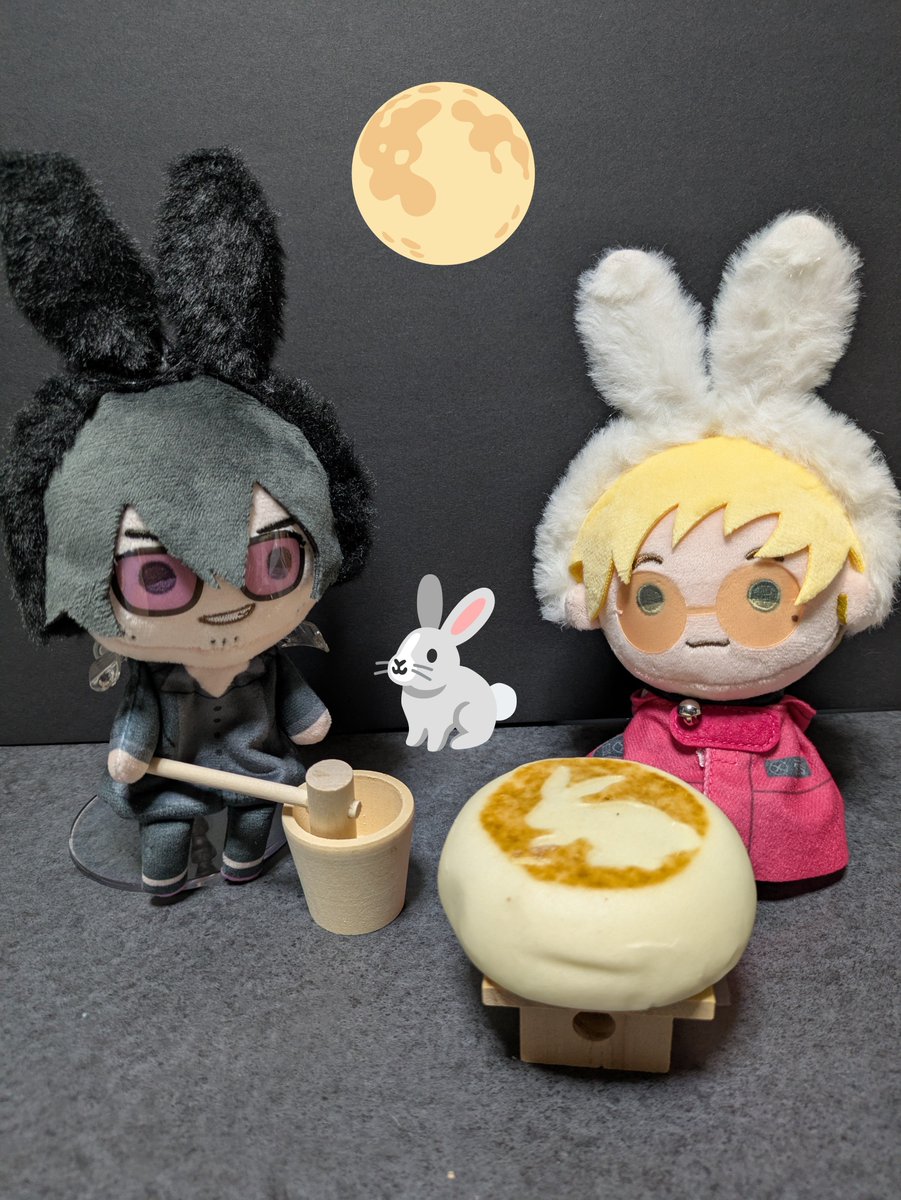 Riankdoau's tweet photo. うさてる達のお餅つき🐰🎑 https://t.co/S3aN5PXlg3