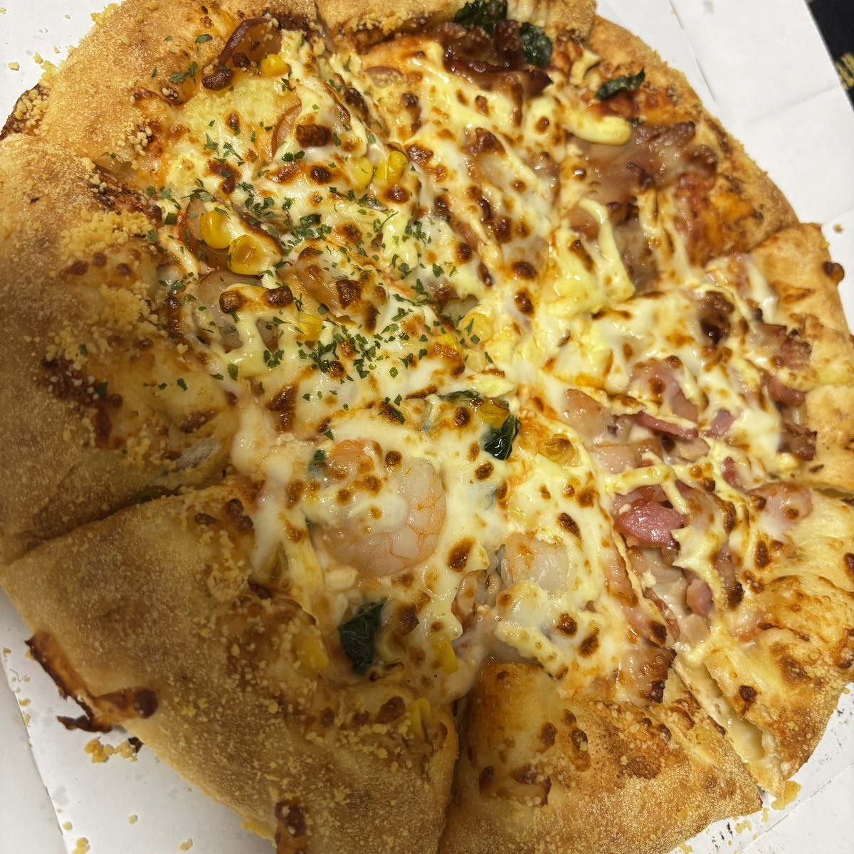skuld_b's tweet photo. 久々🍕
やっぱりW🧀が最高🍕😍 https://t.co/TaAbu3rQFT