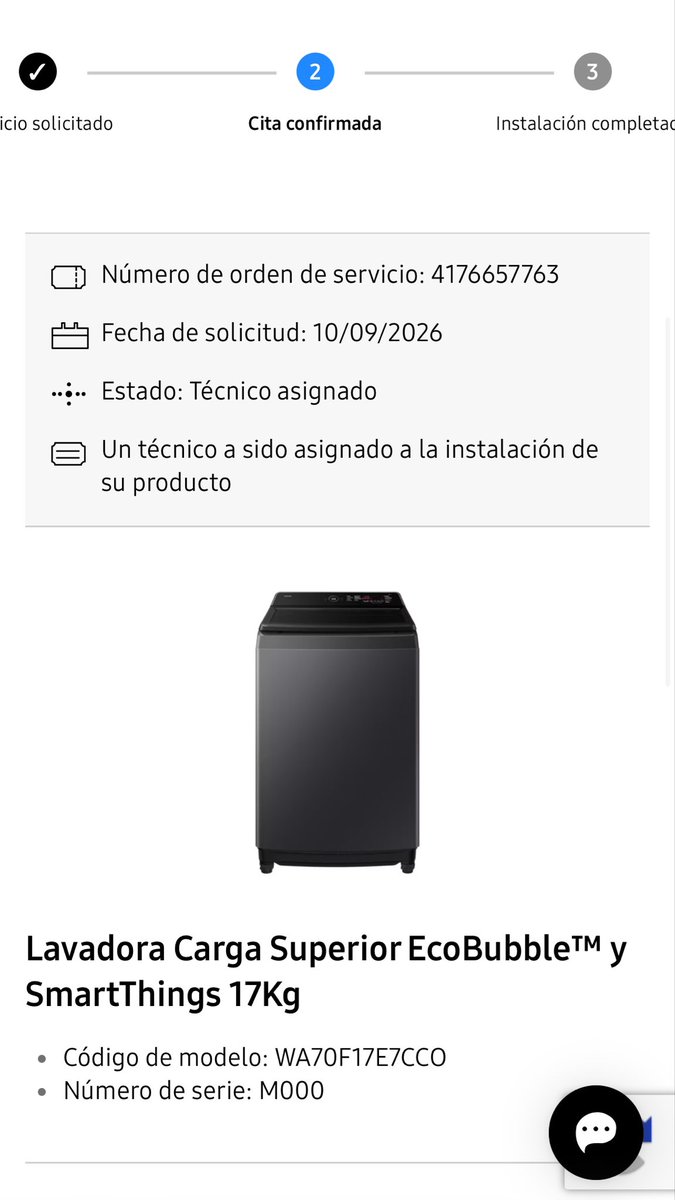 alexmade86's tweet photo. @sicsuper @SamsungCO Hola! Compré una lavadora y Samsung instala la lavadora (para garantizar el soporte) el día 10 se generó la orden, tienen una promesa que la instalan en 48 horas, y aún no la instalan, he llamado constantemente y siempre dicen lo mismo que el caso tiene prioridad. https://t.co/He6mXIRAgd