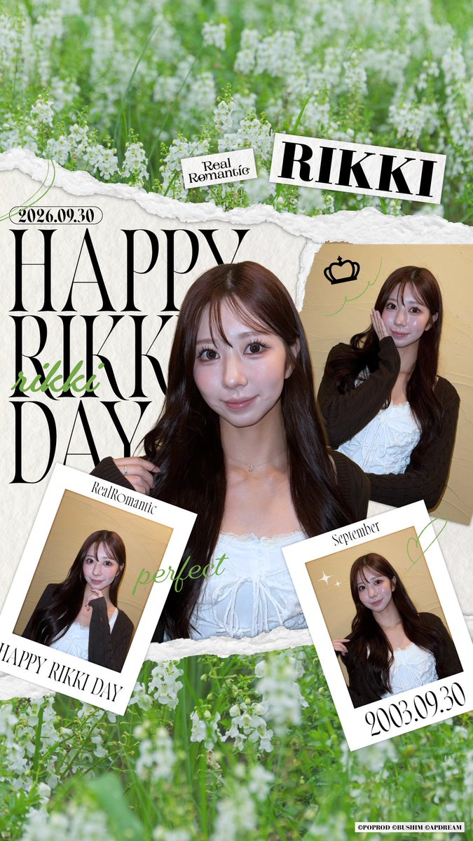 realromantic_x's tweet photo. #HappyRIKKIday 🌹💚

𝟐𝟎𝟐𝟔.𝟎𝟗.𝟑𝟎
𝐇𝐚𝐩𝐩𝐲 𝐁𝐢𝐫𝐭𝐡𝐝𝐚𝐲 𝐑𝐈𝐊𝐊𝐈

#RealRomantic #リアルロマンティック #リアロマ
#RIKKI #秋本里綺 https://t.co/r2QQ885E47