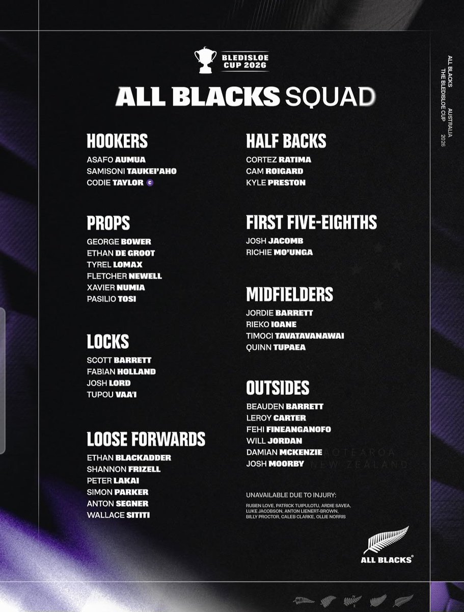 CixtoRugby's tweet photo. Le retour de Frizell 💎🇳🇿
Si vous voulez voir quelques clips c'est sur le tweet cité juste en-dessous 🔽
#AllBlacks #Rugby https://t.co/Y65V3KN7ek
